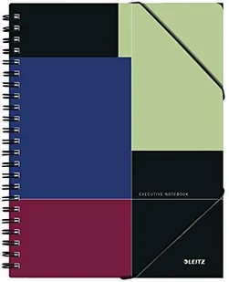 Leitz 44560000 Executive College Block A5 W kratkę, spiralgebunden, wielokolorowa 44630000 - Notesy i bloczki Leitz 44560000 Executive College Block A5 W kratkę, spiralgebunden, wielokolorowa 44630000 - Notesy i bloczki - miniaturka - grafika 1