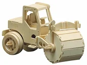 Puzzle - Pebaro Pebaro 863/5 drewniany zestaw do montażu 3D puzzle walce, wielokolorowy Donau Elektronik _M863-5 - miniaturka - grafika 1