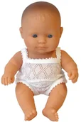 Lalki dla dziewczynek - Miniland Lalka Europejczyk (chłopiec) 21cm - miniaturka - grafika 1