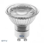 Żarówki LED - GTV ŹRÓDŁO ŚWIATŁA LED. SMD 2835. CIEPŁA BIAŁA. GU10. 5W. AC220-240V. SZKŁO. KĄT ŚWIECENIA 38. 400lm. 43mA LD-SZ5010-30 - miniaturka - grafika 1