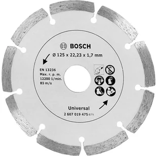 Bosch Tarcza diamentowa D125 BUD AA 2 607 019 475 - Materiały ścierne - miniaturka - grafika 2