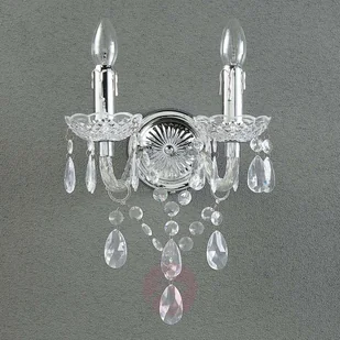 Merida - szlachetna lampa ścienna, 2-punktowa - Lampy ścienne - miniaturka - grafika 4