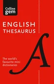 Podręczniki obcojęzyczne - Collins Dictionaries Collins English Thesaurus Gem Edition - miniaturka - grafika 1