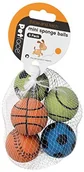 Pozostałe akcesoria dla kotów - Petface Mini piłeczki z gąbki dla Welpen i małych psów (opakowanie z 5 sztuki) 21505DS1 - miniaturka - grafika 1