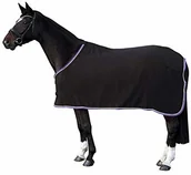 Akcesoria do hodowli zwierząt - PFIFF Pfiff koc z flauszu Hennes, 95cm, czarny 101498-60-95 - miniaturka - grafika 1