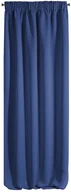 Zasłony - Eurofirany Zasłona LOGAN granatowa 135 cm x 270 cm - miniaturka - grafika 1
