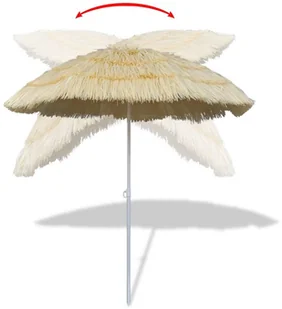 vidaXL vidaXL Parasol plażowy w hawajskim stylu - Parasole ogrodowe - miniaturka - grafika 4