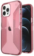 Etui i futerały do telefonów - Speck Presidio Perfect-Clear with Grips - Etui na iPhone 12 / iPhone 12 Pro z powłoką MICROBAN (Vintage Rose) 138506-9285 - miniaturka - grafika 1