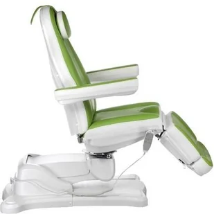 Beauty System Elektryczny fotel kosmetyczny Mazaro BR-6672B Ziel BR-6672B ZIELONY - Fotele kosmetyczne - miniaturka - grafika 13