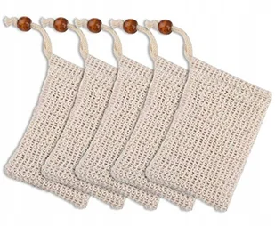 #swiatglossyme eko woreczek na mydło Sizal - Pozostałe akcesoria do kąpieli i SPA - miniaturka - grafika 5