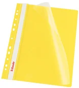 Teczki i skoroszyty - Esselte Skoroszyt A4 wpinany 13584 op.10 - żółty - miniaturka - grafika 1