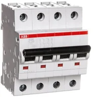 Bezpieczniki elektryczne - ABB Wyłącznik nadprądowy 4P C 20A 6kA AC S204-C20 2CDS254001R0204 - miniaturka - grafika 1