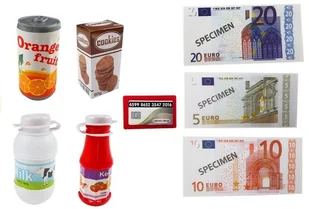 Kasa Fiskalna dotykowa + kalkulator akcesoria - Zabawy w naśladowanie dorosłych - miniaturka - grafika 4