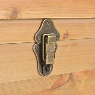 vidaXL Skrzynia ze schowkiem, siedzisko z poduszką, 80x40x40 cm, MDF - Inne meble do salonu - miniaturka - grafika 8