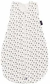 Śpiworki dla dzieci - Träumeland Śpiwór letni miłość z Tencel, wzór biały z szarymi gwiazdkami, wielokolorowy 60 cm - miniaturka - grafika 1
