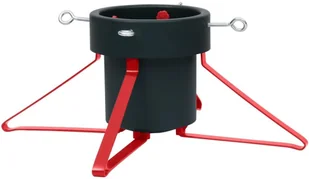 vidaXL Stojak pod choinkę, zielono-czerwony, 46x46x19 cm vidaXL - Stojaki choinkowe - miniaturka - grafika 3