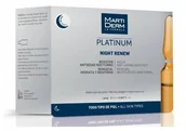 Serum do twarzy - Ampułki do pielęgnacji skóry na noc z kwasem hialuronowym Platinum Night Renew 10 x 2 ml - miniaturka - grafika 1