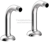 Akcesoria do armatury i ceramiki - Tres Monoclasic kolanka do baterii wannowej retro 24287101 - miniaturka - grafika 1