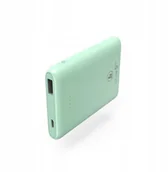 Powerbanki - Hama Powerbank Slim 5HD 5000mAh - zielony - miniaturka - grafika 1