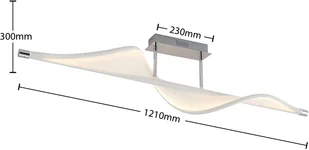 LUCANDE Lucande Edano lampa sufitowa LED, ściemniana - Lampy sufitowe - miniaturka - grafika 4