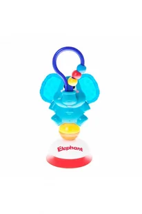 Bambam Grzechotka słonik na przyssawkę 5O40EG 5O40EG SAM One size - Grzechotki dla dzieci - miniaturka - grafika 6