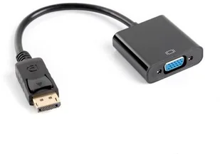 Lanberg Adapter DisplayPort M) > VGA 15 pin F) czarny na kablu (AD-0002-BK) - Adaptery i przejściówki - miniaturka - grafika 5