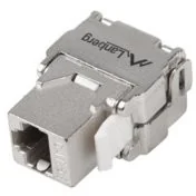 LANBERG Moduł Keystone gniazdo RJ45 > LSA beznarzędziowy FTP kat.5e 180° do puszki montażowej KSF5-2000 - Pozostałe akcesoria sieciowe - miniaturka - grafika 5