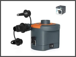 Pompka Elektryczna na Baterię Materac Piłka Basen - Akcesoria turystyczne - miniaturka - grafika 2