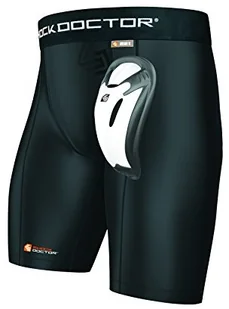 Shock Doctor shockdoctor chłopcy ochraniacz krocza kompresyjne Short z BioFlex Cup, czarny, M 221-01-33 - Ochraniacze do sportów walki Shock Doctor shockdoctor chłopcy ochraniacz krocza kompresyjne Short z BioFlex Cup, czarny, M 221-01-33 - Ochraniacze do sportów walki - miniaturka - grafika 1