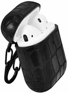 Akcesoria do słuchawek - Apple TerraTec TERRATEC AirBox Stone Black AirPods etui ochronne 306845 - miniaturka - grafika 1