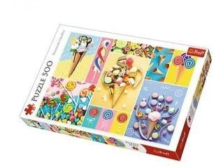 Trefl Puzzle 500 elementów - Ulubione słodycze 1874764 - Puzzle - miniaturka - grafika 3