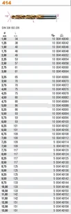 BETA WIERTŁO CYLINDR. KRÓTKIE HSS-TiN 6,00MM 414/6 - Wiertła - miniaturka - grafika 2