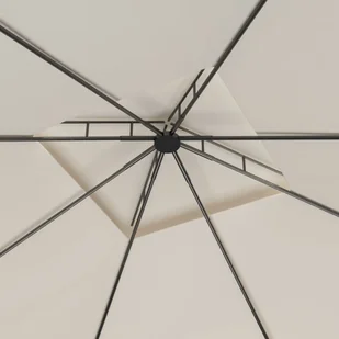 vidaXL Lumarko Altana, 3x3x2,7 m, kremowa, 160 g/m! 313912 - Altany ogrodowe - miniaturka - grafika 2