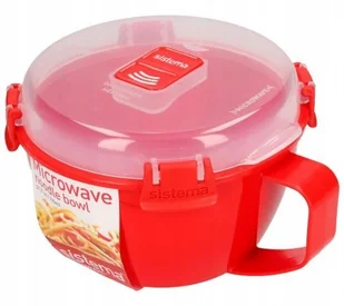 Sistema pojemnik do gotowania ryżu w kuchence mikrofalowej, czerwony, 20 x 20 x 10 cm 1112 - Pojemniki kuchenne - miniaturka - grafika 2