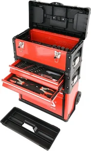 Yato WÓZEK NARZĘDZIOWY 3CZĘŚCIOWY Z NARZĘDZIAMI YT-09104 - Szafy i regały magazynowe - miniaturka - grafika 4