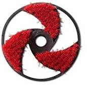 Akcesoria do myjek - Nilfisk Alto 128500463 samochód głowica szczotki czarny - miniaturka - grafika 1