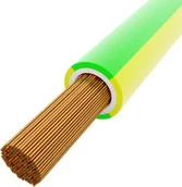 Przewody elektryczne - Conotech 1m 10mm2 żół.-ziel. H07V-K Linka sterownicza BiTOne 450/750V 5562 IG2004.13 - miniaturka - grafika 1