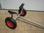 Pływanie - Viamare Wózek do pontonów Boat Trailer do 150 kg - miniaturka - grafika 1
