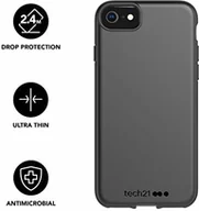 Etui i futerały do telefonów - TECH21 Kolor studyjny dla Apple iPhone 6/7/8 - powrót do czarnego T21-7739 - miniaturka - grafika 1