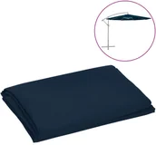 Parasole ogrodowe - vidaXL Zamienne pokrycie parasola ogrodowego, niebieskie, 300 cm 313803 - miniaturka - grafika 1