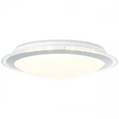 Lampy sufitowe - Brilliant DINOS Biało-srebrna LED 24W Barwa światła zmienna 3000-6000K RGB ściemnialna z pilotem z tylnym podświetleniem Lampa sufitowa G97040/58 G97040/58 - miniaturka - grafika 1