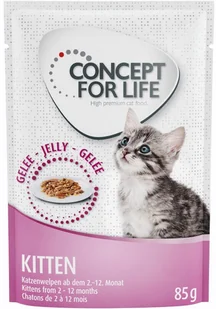 Concept for Life Concept for Life Kitten w galarecie - 12 x 85 g - Mokra karma dla kotów - miniaturka - grafika 2