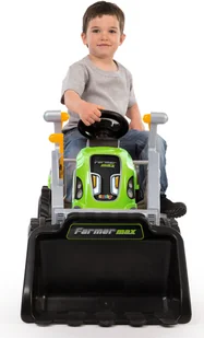 Smoby Traktor Farmer Max z przyczepką ! GXP-606069 - Jeździki dla dzieci - miniaturka - grafika 16