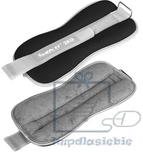 Movit Odblaskowe ciężarki mankiety z neoprenu - 2 x 2 kg - Pozostały sprzęt siłowy - miniaturka - grafika 2