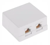 Akcesoria do telefonów stacjonarnych - Gniazdo abonenckie komp.x2 SS6-6019 - miniaturka - grafika 1