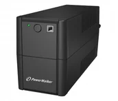 Zasilacze awaryjne UPS - PowerWalker UPS LINE-INTERACTIVE 650VA 4X 230V IEC OUT, RJ11 IN/OUT, USB (VI 650 SH IEC) - miniaturka - grafika 1