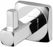 Wieszaki łazienkowe - Bisk Wieszak pojedynczy Ice chrom - miniaturka - grafika 1