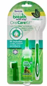 Higiena jamy ustnej zwierząt - Tropiclean Oral Care Kit - zestaw do czyszczenia zębów dla ras średnich i dużych - miniaturka - grafika 1