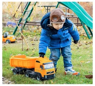 Wader Quality Toys Wader QT Auto Wywrotka z Burtami - Samochody i pojazdy dla dzieci - miniaturka - grafika 4