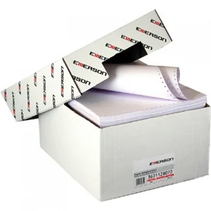 Emerson Papier komputerowy składanka EMERSON 240x12"x1 60g 2000str. 240112b060 240112b060e - Papier do drukarek - miniaturka - grafika 2